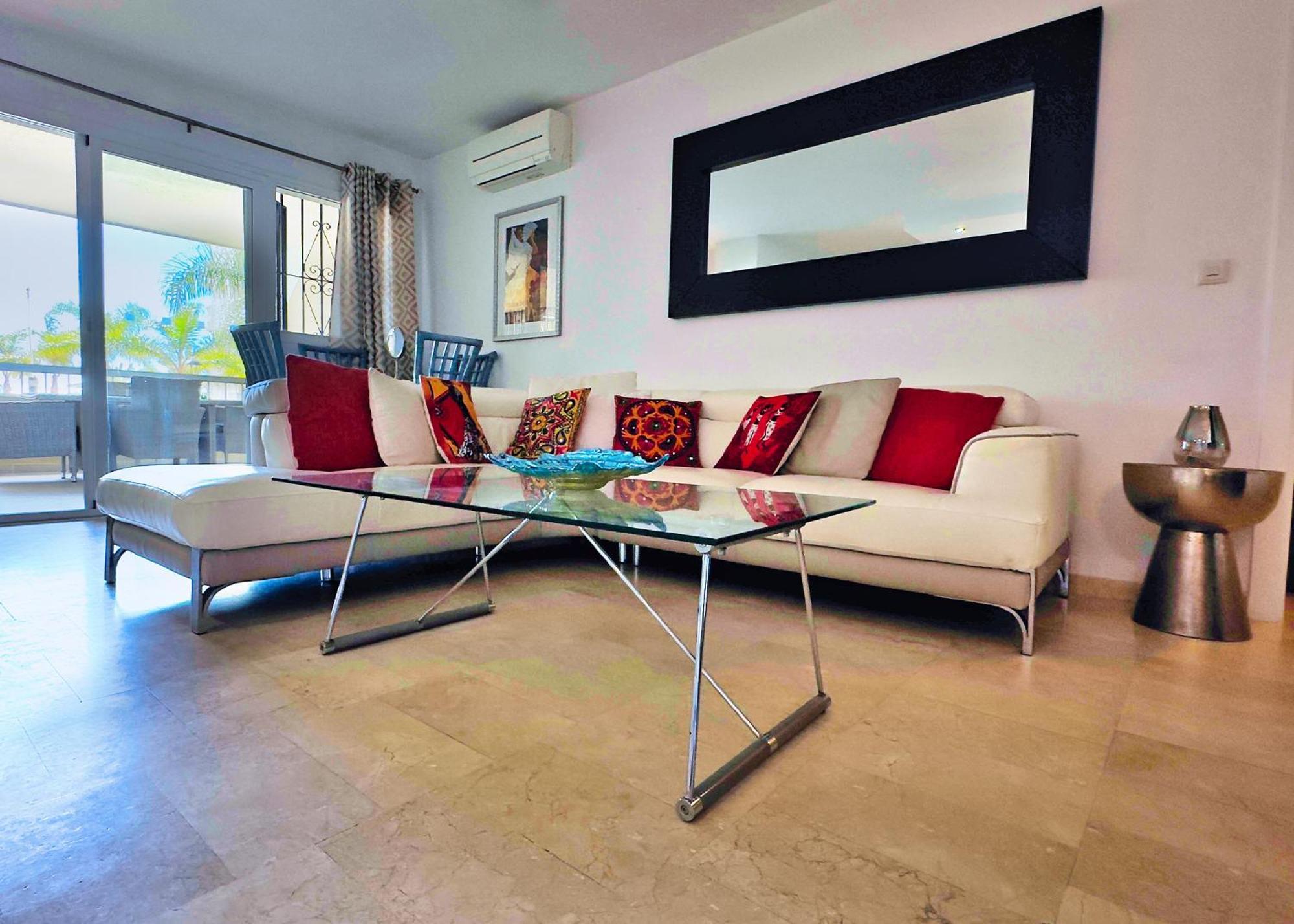Two Bedroom On The Second Line Of The In Marbella. Apartment