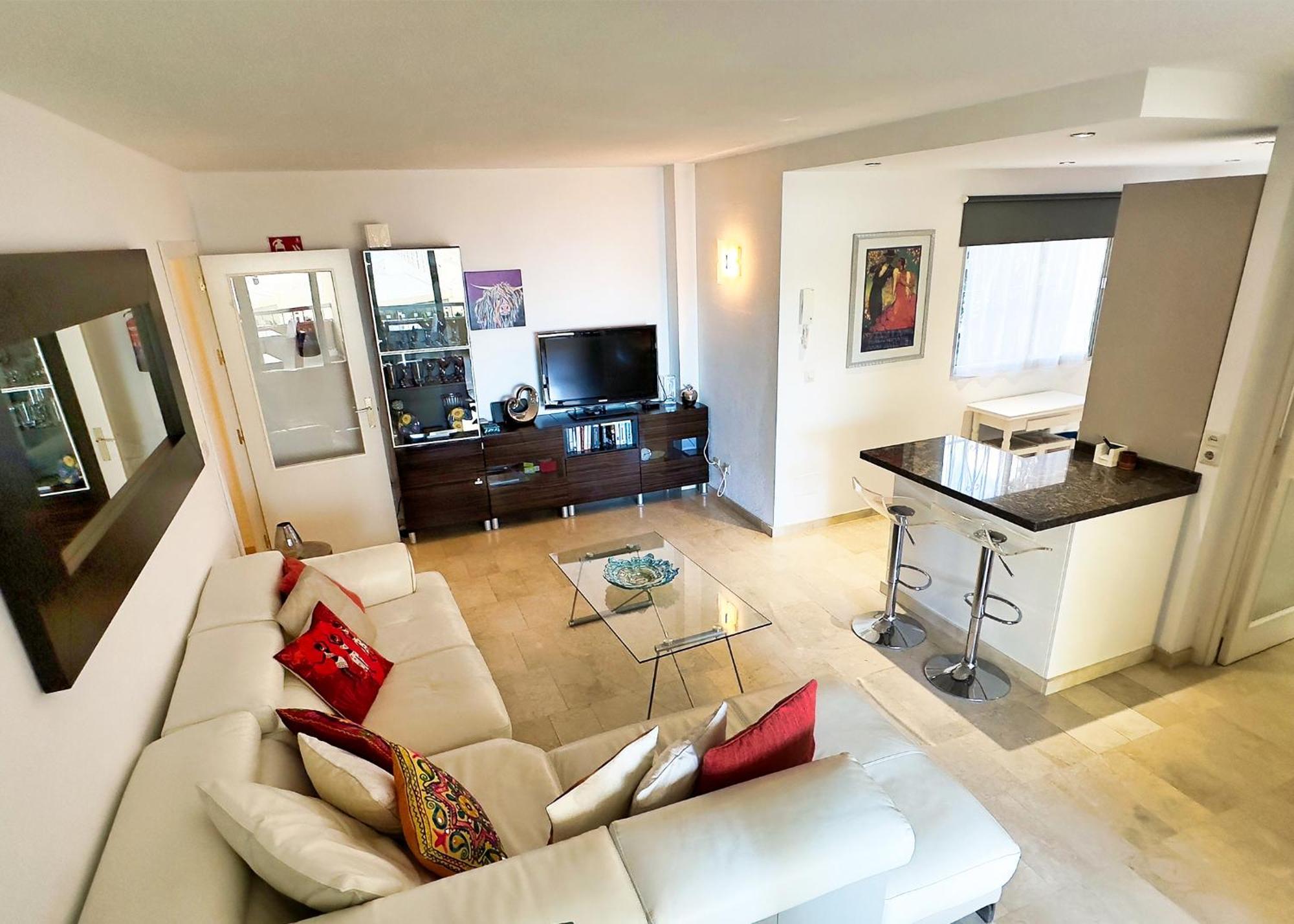 Apartment Two Bedroom On The Second Line Of The In Marbella. Marbella