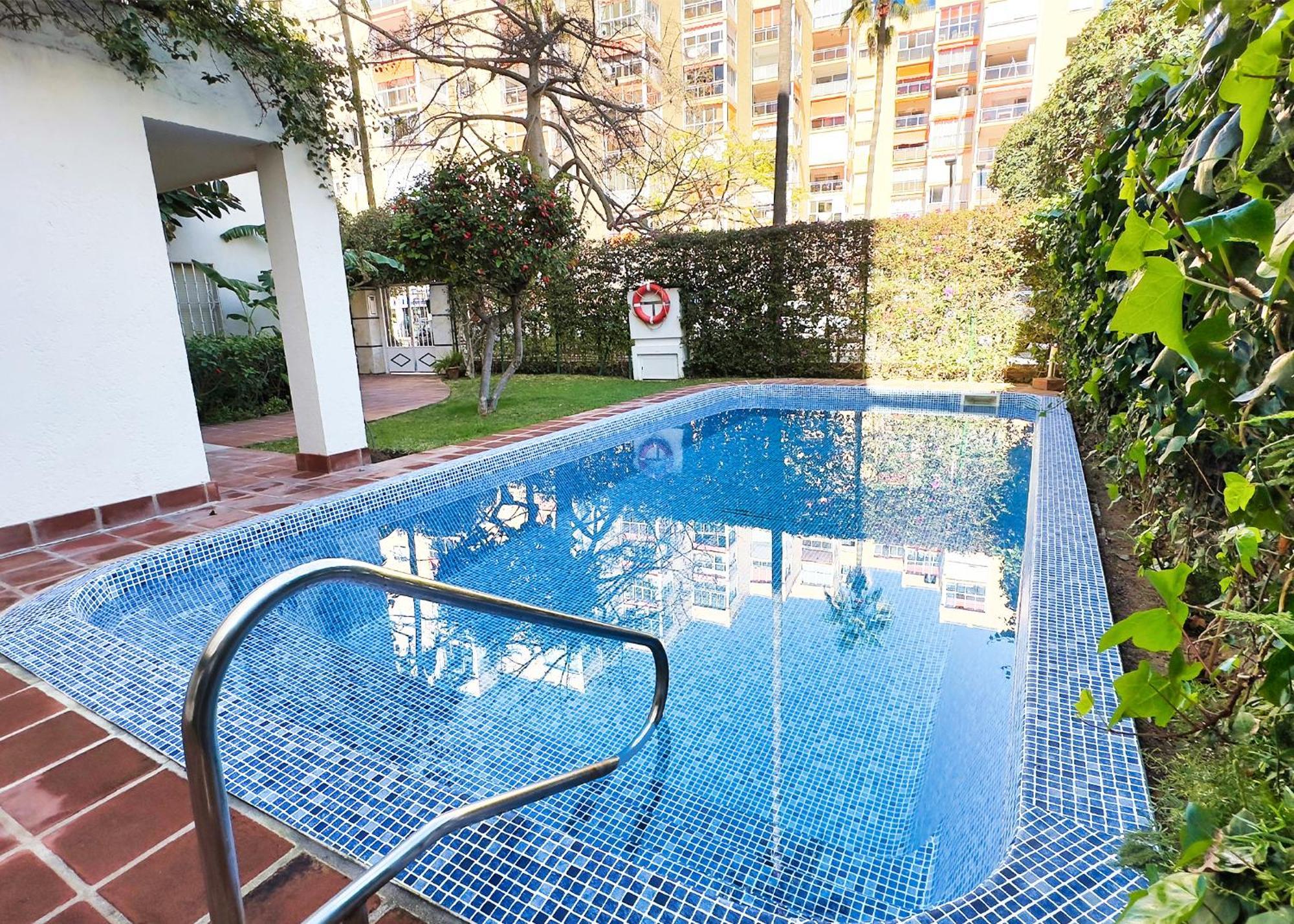 Apartment Two Bedroom On The Second Line Of The In Marbella. *